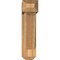 Ekena Millwork Traditional Craftsman Rough Sawn Bracket w/ Offset Brace, Western Red Cedar, 8"W x 28"D x 32"H BKT0806X28X32TRA04RWR - alternate 3